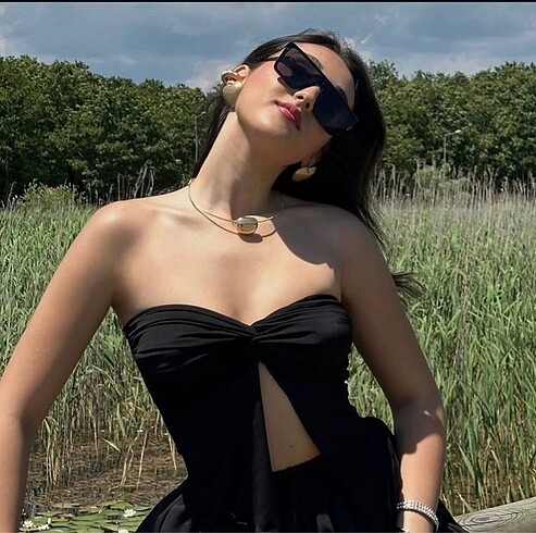 Y2k ester kelebek crop