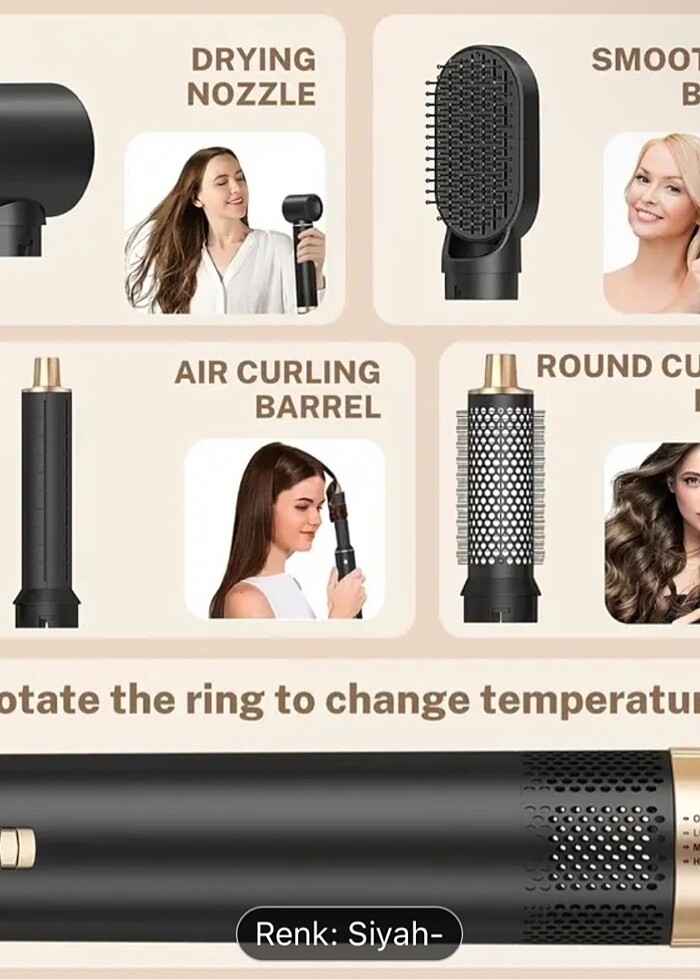 Dyson muadili saç şekillendirici - Görsel 4