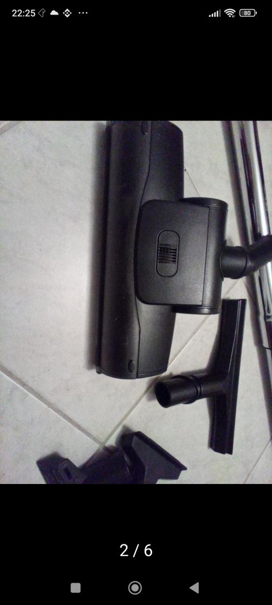 Siyah Süpürge Aparat Seti - Görsel 2