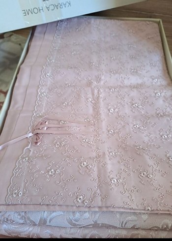 Karaca Pembe Nakışlı Nevresim Takımı - Görsel 4
