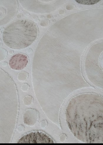 3 lü Tk. Beyaz Modern Halı - Görsel 2