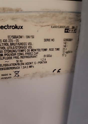 elektrolux Beyaz Dondurucu - Kompakt Tasarım - Görsel 4