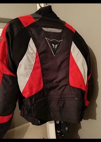 50 Beden kırmızı Renk dainese Kırmızı Siyah motor Bisikletçi Mont