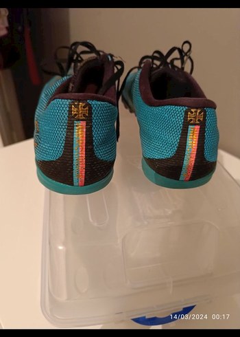 Nike Turkuaz Erkek Futbol Ayakkabısı Velcro Bağcıklı - Görsel 2