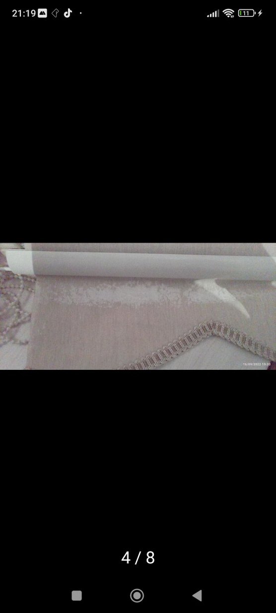 Bej Düz Modern Perde - Görsel 4