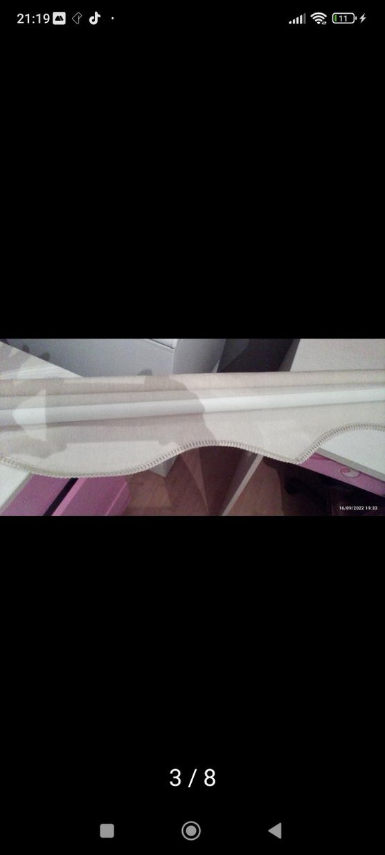 Bej Düz Modern Perde - Görsel 3