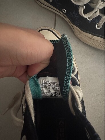 39 Beden çeşitli Renk Converse Ayakkabı