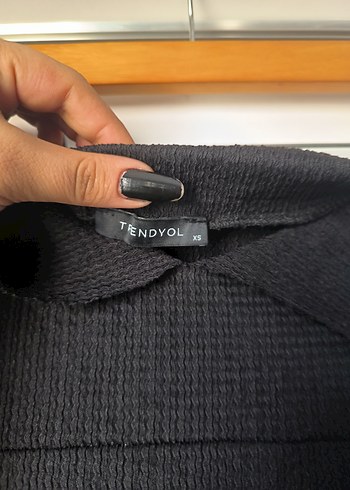 Siyah Uzun Elbise, Salaş ve Drapeli - Görsel 3