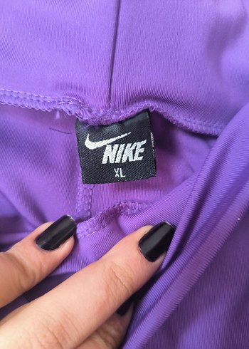 Mor NikePro Kadın Tayt - Görsel 3