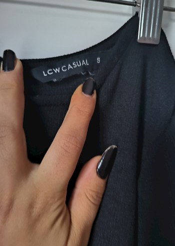 Siyah Kemerli Midi Kadın Elbise - Görsel 4