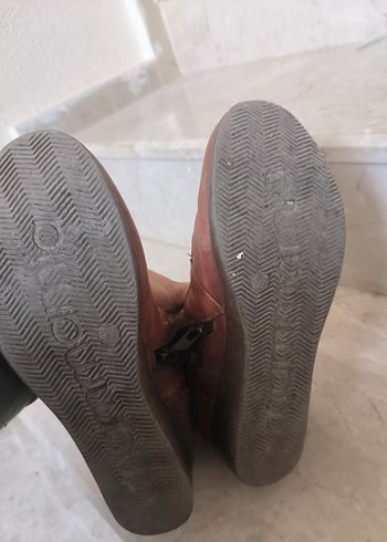 Kahverengi Bot, Tokalı, Minimalist - Görsel 6