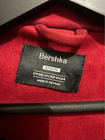 xs Beden BERSHKA NUBUK BİKER CEKET