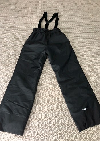 Decathlon Siyah çocukKayak Pantolonu Velcro Askılı