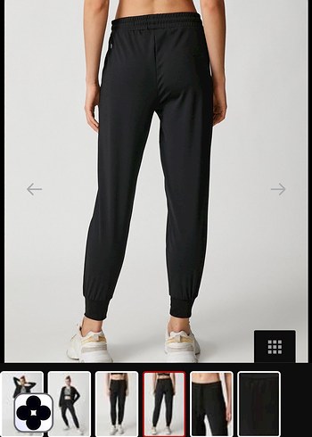 Koton siyah jogger eşofman altı - Görsel 3