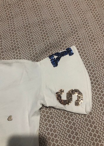 Tyess Kız Çocuk Baskılı Tişört - Görsel 5