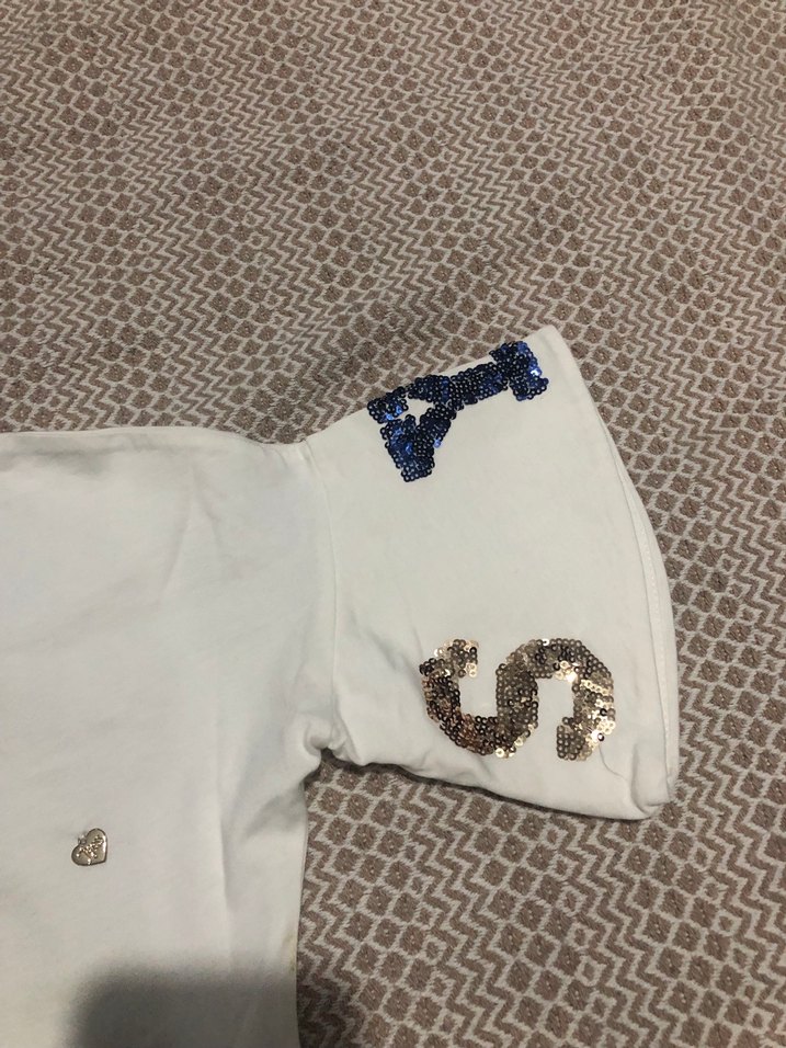 Tyess Kız Çocuk Baskılı Tişört - Görsel 5