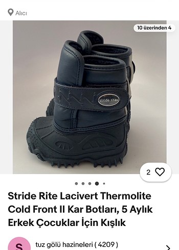 Stride Rite erkek bebek kar Botu - Görsel 3