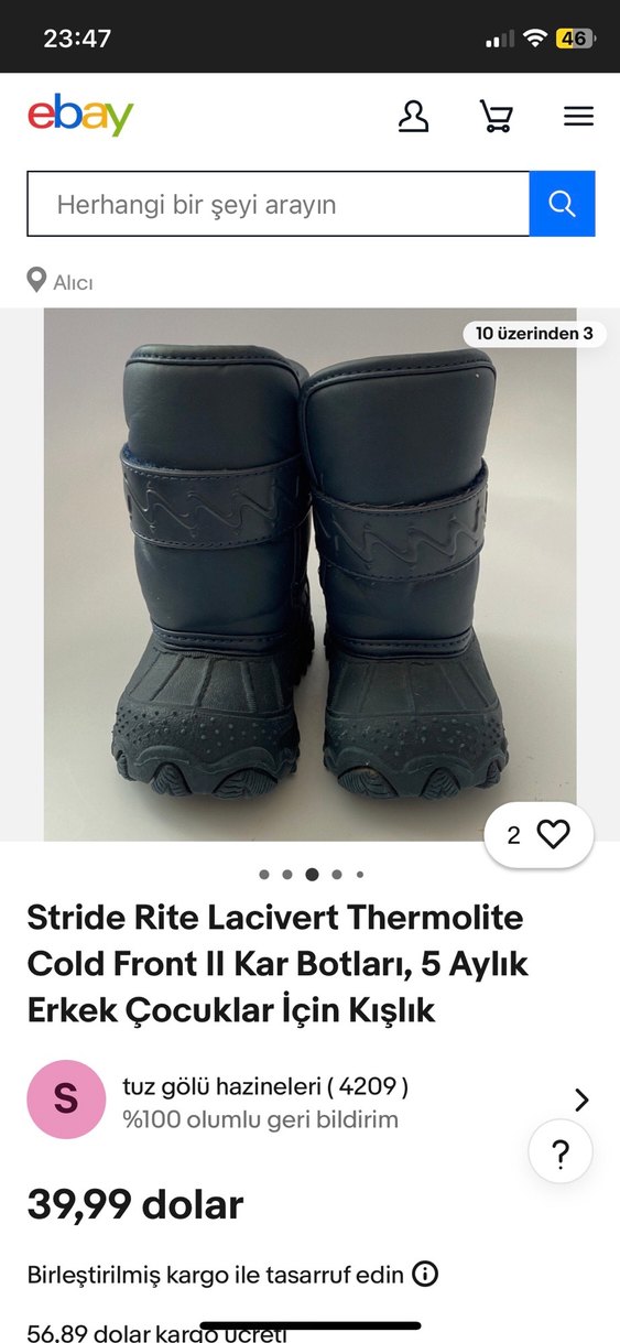 Stride Rite erkek bebek kar Botu - Görsel 2