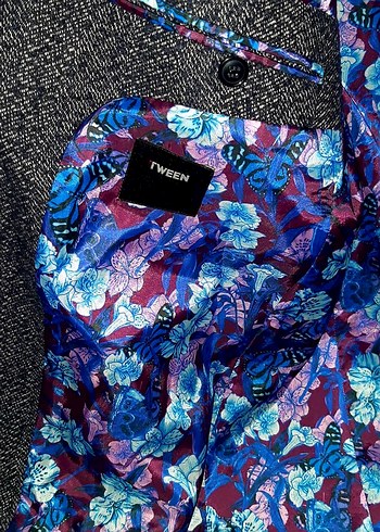 Damat tween Erkek Uzun yün Palto Kürklü - Görsel 5