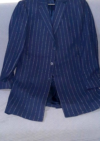 Ds damat erkek yün lacivert palto - Görsel 4