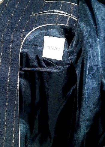 Ds damat erkek yün lacivert palto - Görsel 5