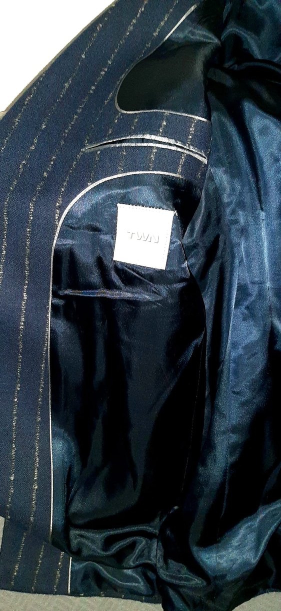 Ds damat erkek yün lacivert palto - Görsel 5