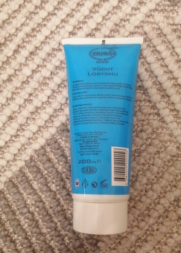 Ersağ vücut losyonu - Görsel 2