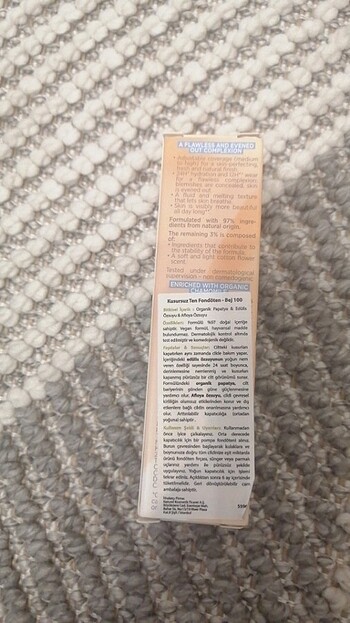 Beden Yves rocher beige 100 fondöten