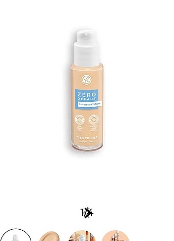 Yves rocher beige 100 fondöten