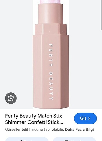 Fenty beauty confetti stick aydınlatıcı