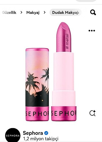 Sephora ruj