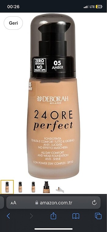 Deborah 24ore perfect fondöten