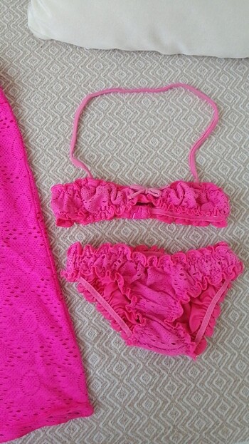 6-9 Ay Beden Calzedonia kız bebek bikini takımı 