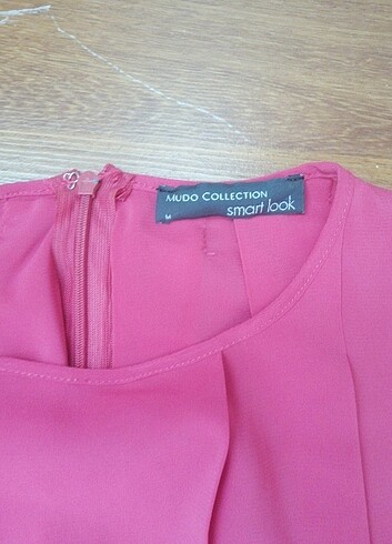 m Beden pembe Renk Mudo collection pembe elbise