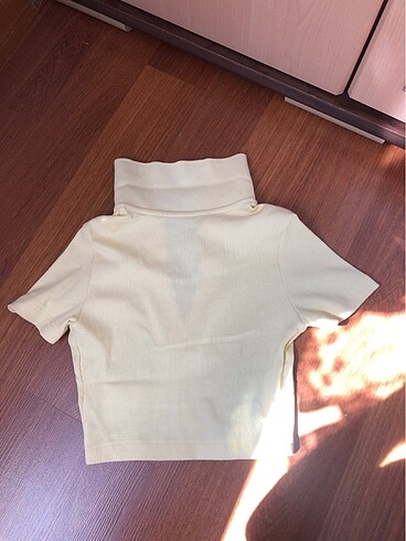 xs Beden Bsl sarı croo body