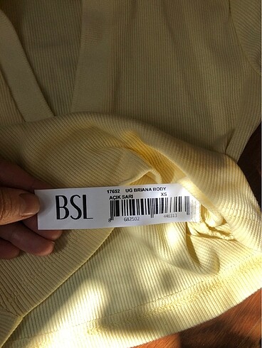 BSL FASHION Bsl sarı croo body