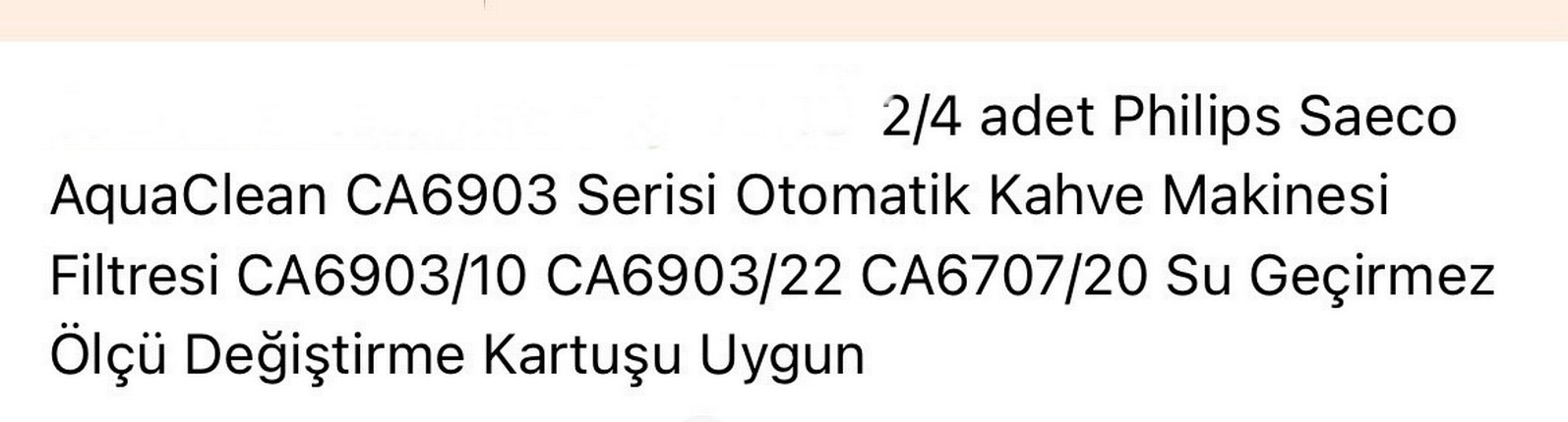 Philips aquaclean filtre - Görsel 5