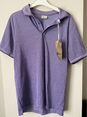 Mor polo yaka tshirt