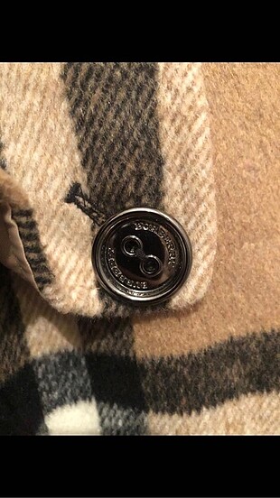 m Beden çeşitli Renk Vintage Burberry Kaban