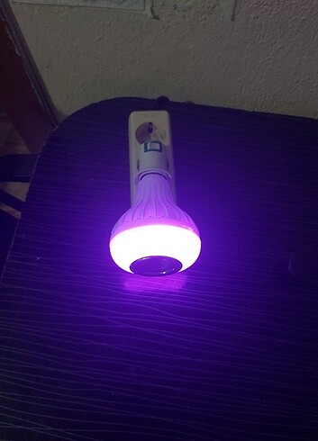 Bluetoothlu Hoparlörlü Rgb Led Lamba 