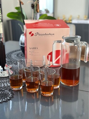 Paşabahçe sahra sürahi takımı
