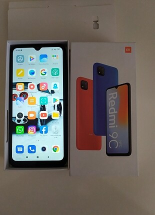 Yurt dışı cihazi 32 gb 2 ay kullanıldi xiaomi redmi 9 c NFC