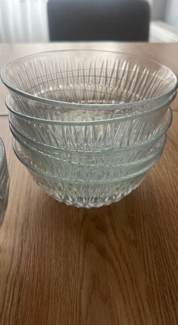 Bohem Gri Mavi Cam Kaseler - Görsel 3