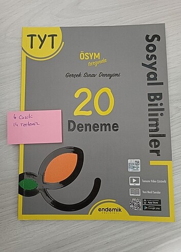 Tyt sosyal deneme