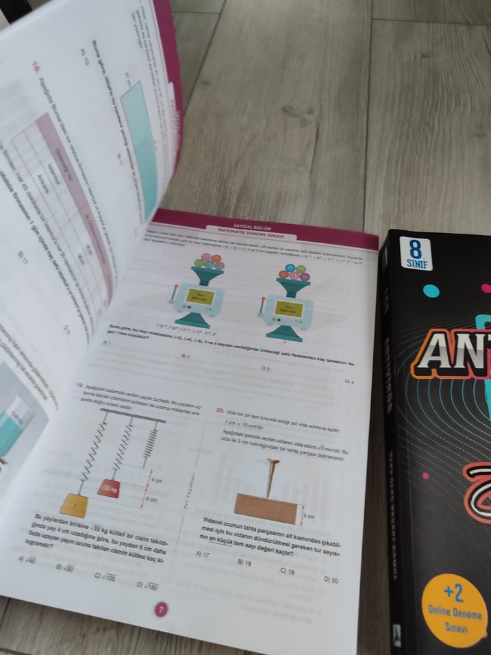 LGS Elit Karma Denemeler ve Antivirus 12 Günde Kitapları - Görsel 4