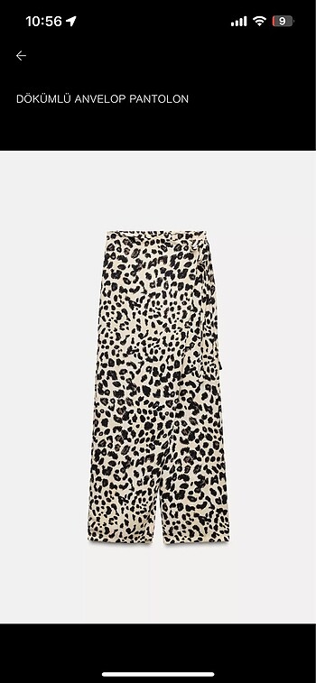 zara leopar pantolon