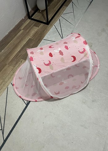 Pembe Desenli Çocuk Uyku Filesi - Görsel 2