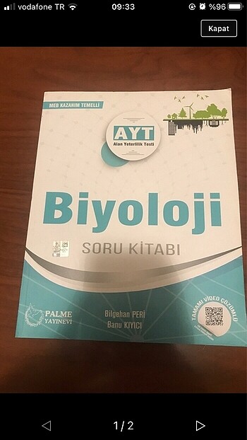 Biyoloji soru bankası