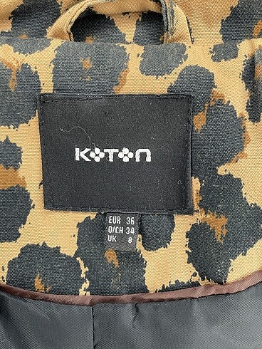 36 Beden çeşitli Renk Koton Trenchcoat %70 İndirimli.