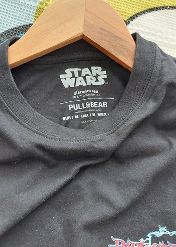 m Beden Star Wars Pull&Bear Erkek T-shirt